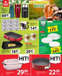 Gazetka promocyjna Selgros - Oferta przemysłowa - Gazetka - ważna od 01.03 do 01.03.2023 - strona 12 - produkty: Ser, Por, Tortownica, Talerz, Naczynie żaroodporne, Kubek termiczny, Kubek, Deser, Kieliszek, Komplet obiadowy, Fa