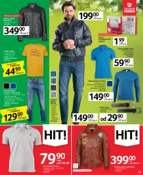 Gazetka promocyjna Selgros - Oferta przemysłowa - Gazetka - ważna od 01.03 do 01.03.2023 - strona 19 - produkty: Sweter, Kurtka, T-shirt, Pasek, Wełna, Pasek męski, Spodnie, Maska