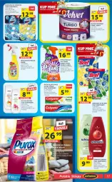 Gazetka promocyjna Arhelan - Gazetka - Gazetka - ważna od 15.10 do 15.10.2023 - strona 17 - produkty: Domestos, Ser, Pur, Papier, Zawieszka do wc, Bref, Proszek do prania, Cillit Bang, Velvet, Lovi, Odtłuszczacz, Ręcznik, Schauma, Szampon, Colgate, Luksja, LG