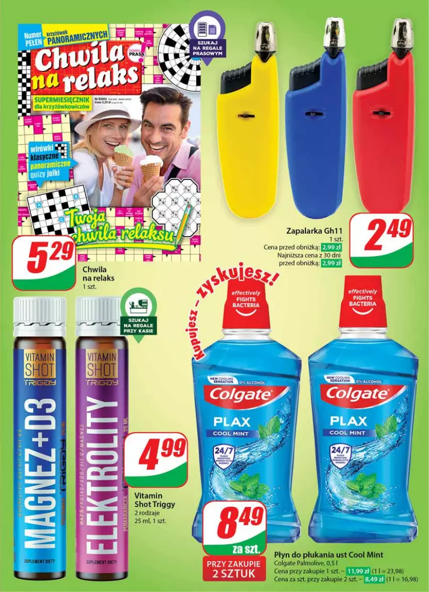 Gazetka promocyjna Dino - Gazetka 30 / 2024 - ważna 24.07 do 30.07.2024 - strona 59 - produkty: Colgate, LG, Palmolive, Płyn do płukania, Zapalarka