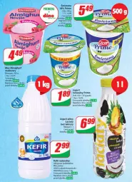 Gazetka promocyjna Dino - Gazetka 30 / 2024 - Gazetka - ważna od 30.07 do 30.07.2024 - strona 36 - produkty: Jogurt naturalny, Mus, Gra, Zott, Jogurt, Kefir naturalny, Ananas, Jogurt pitny, Kefir