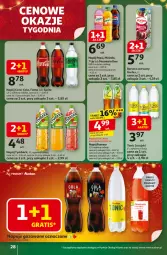 Gazetka promocyjna Auchan - Gazetka Święta jak babcię kocham Hipermarket Auchan - Gazetka - ważna od 17.12 do 17.12.2025 - strona 28 - produkty: Gra, Mirinda, Coca-Cola, Napoje, Pepsi, Tymbark, Fanta, Sprite, Napój, Hortex, Fa