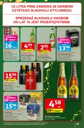 Gazetka promocyjna Auchan - Gazetka Święta jak babcię kocham Hipermarket Auchan - Gazetka - ważna od 17.12 do 17.12.2025 - strona 29 - produkty: Piwo, Por, Warka, Perła, Karmi, Kozel, LG