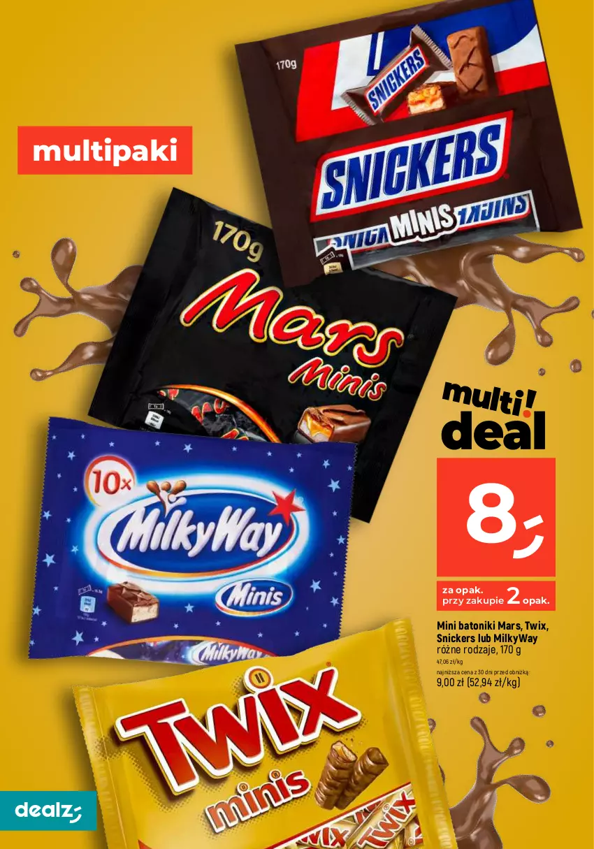 Gazetka promocyjna Dealz - MAKE A DEALZ - ważna 27.12.2023 do 03.01.2024 - strona 2 - produkty: Baton, Mars, Snickers, Tonik, Twix