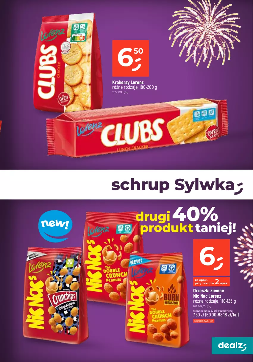 Gazetka promocyjna Dealz - MAKE A DEALZ - ważna 27.12.2023 do 03.01.2024 - strona 7 - produkty: Krakersy, Lorenz, Orzeszki, Orzeszki ziemne