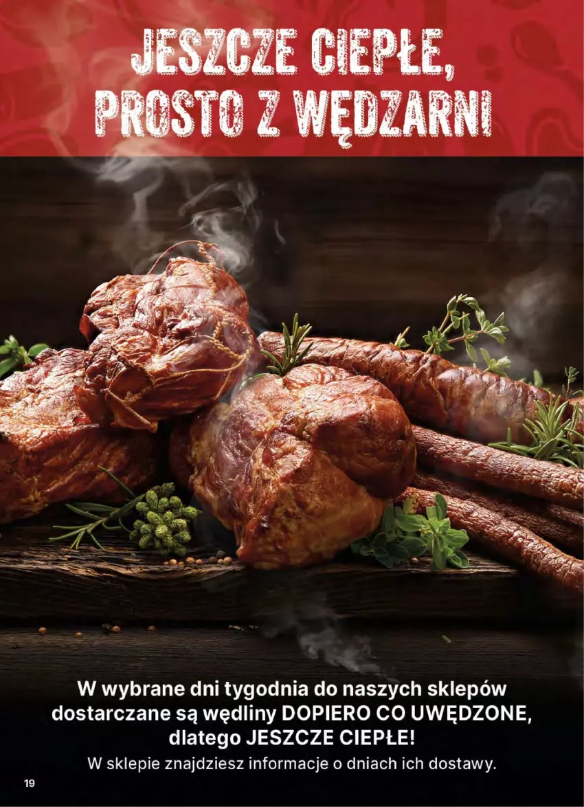 Gazetka promocyjna Delikatesy Centrum - NOWA GAZETKA Delikatesy Centrum od 28 listopada! 28.11-04.12.2024 - ważna 28.11 do 04.12.2024 - strona 19 - produkty: O nas