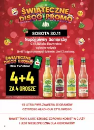 Gazetka promocyjna Delikatesy Centrum - NOWA GAZETKA Delikatesy Centrum od 28 listopada! 28.11-04.12.2024 - Gazetka - ważna od 04.12 do 04.12.2024 - strona 4 - produkty: Somersby