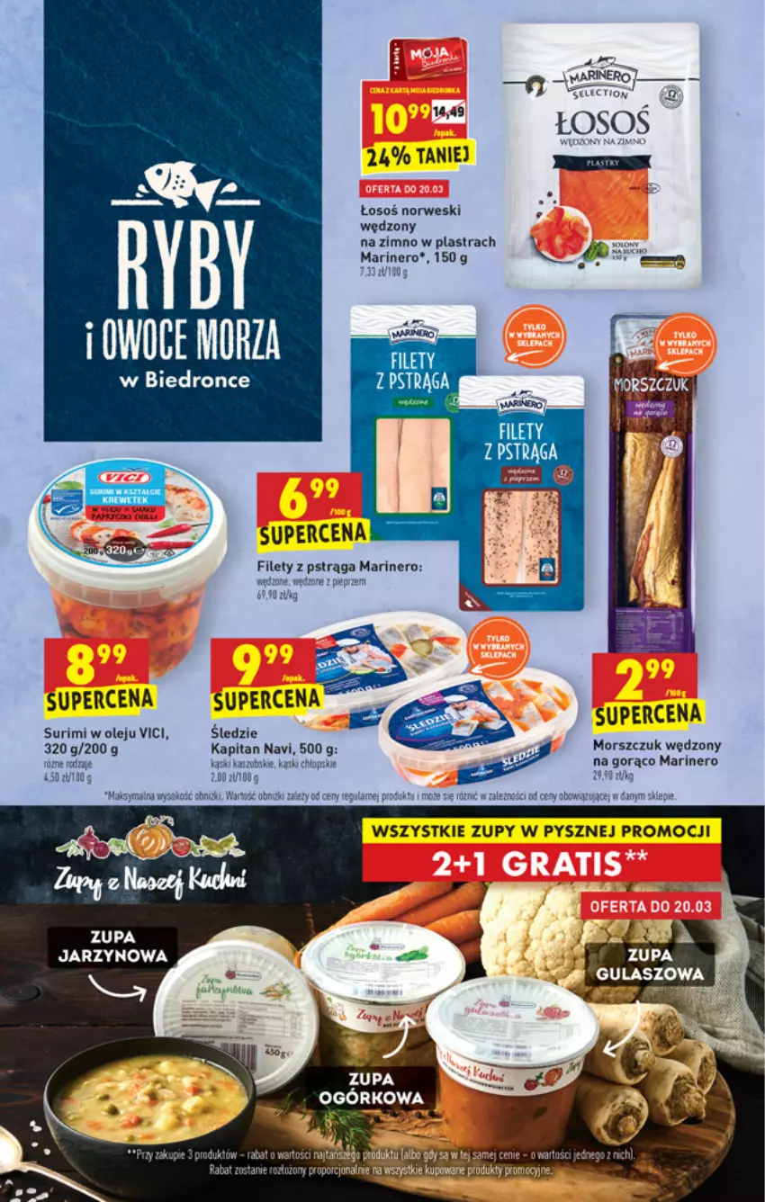 Gazetka promocyjna Biedronka - W tym tygodniu - ważna 18.03 do 24.03.2021 - strona 21 - produkty: Dron, Fa, Jaja, LG, Olej, Pieprz, Pstrąg, Surimi, Zupa