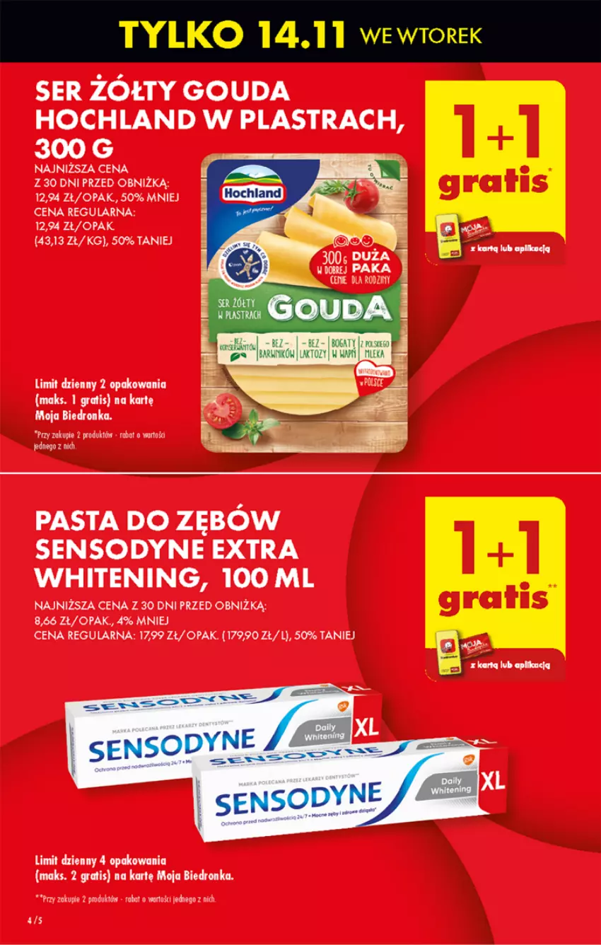 Gazetka promocyjna Biedronka - Od poniedzialku - ważna 13.11 do 18.11.2023 - strona 6 - produkty: Dron, Gouda, Gra, Hochland, Pasta do zębów, Robot, Sensodyne, Ser