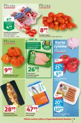 Gazetka promocyjna Auchan - Ceny w dół Supermarkety - Gazetka - ważna od 16.06 do 16.06.2021 - strona 3 - produkty: Kurczak, Sos, Ser, Filet z pstrąga, Pstrąg, Pomidory