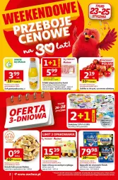 Gazetka promocyjna Auchan - Gazetka 30 Lat Supermarket Auchan - Gazetka - ważna od 28.01 do 28.01.2026 - strona 2 - produkty: Sok pomarańczowy, Sok, Gra, Finish, Jaja, Schab wieprzowy, Kotlet, Zmywarki, Jabłka