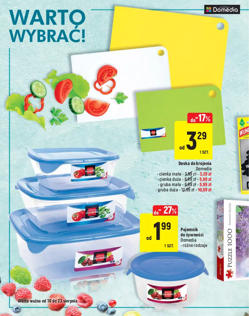 Gazetka promocyjna Intermarche - Letni Targ Marek - ważna 10.08 do 23.08.2021 - strona 22 - produkty: Deska do krojenia, Pojemnik