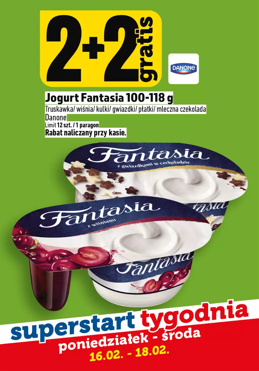 Gazetka promocyjna Topaz - Gazetka - ważna 16.02 do 18.02.2026 - strona 5 - produkty: Czekolada, Danone, Fa, Fanta, Jogurt