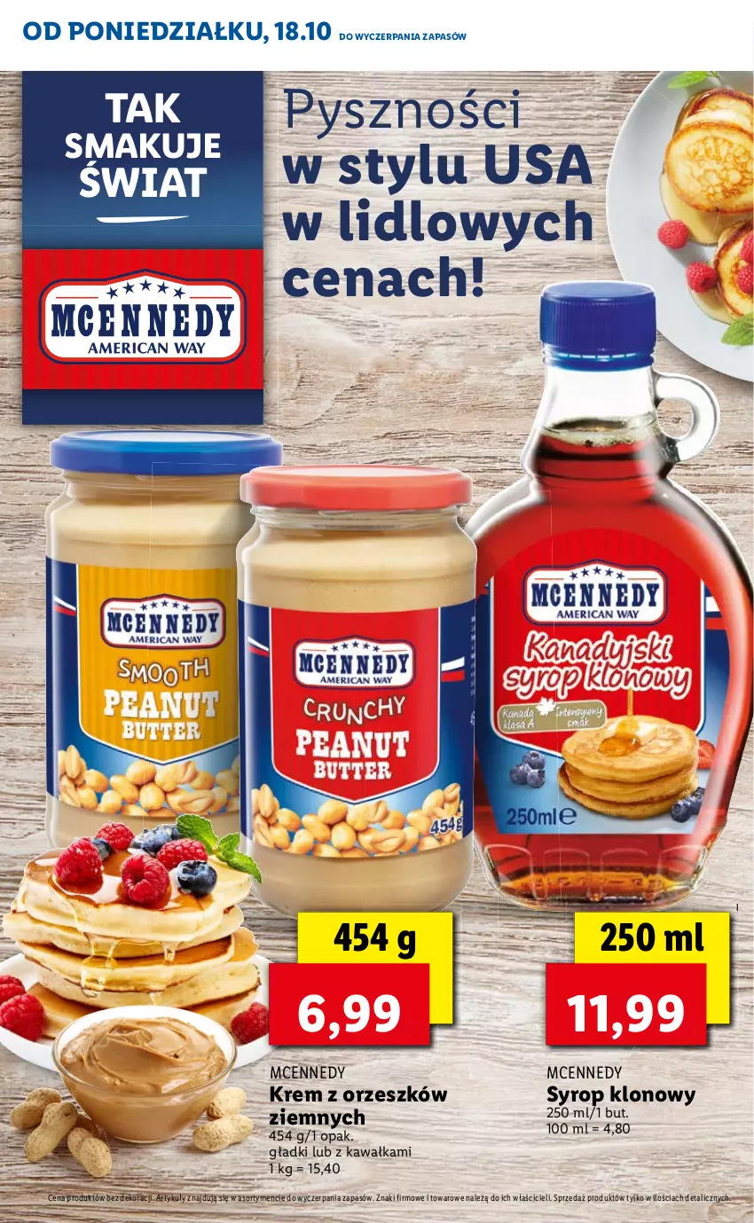 Gazetka promocyjna Lidl - KATALOG Z OFERTĄ W STYLU USA - ważna 18.10 do 22.10.2021 - strona 2 - produkty: Kawa, Syrop