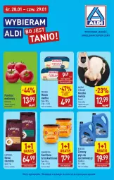 Gazetka promocyjna Aldi - Środa - Czwartek - Gazetka - ważna od 29.01 do 29.01.2026 - strona 1 - produkty: Gra, Kawa ziarnista, Kawa, Konfitura, Płyn do spryskiwaczy, Masło, Pomidor malinowy