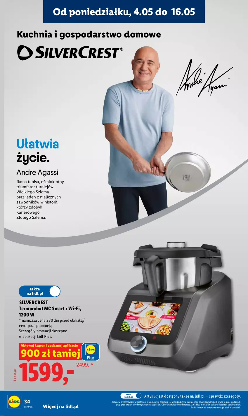 Gazetka promocyjna Lidl - Gazetka ważna od 04.05 do 06.05 - ważna 04.05 do 06.05.2026 - strona 34 - produkty: Kuchnia, Robot, Silvercrest
