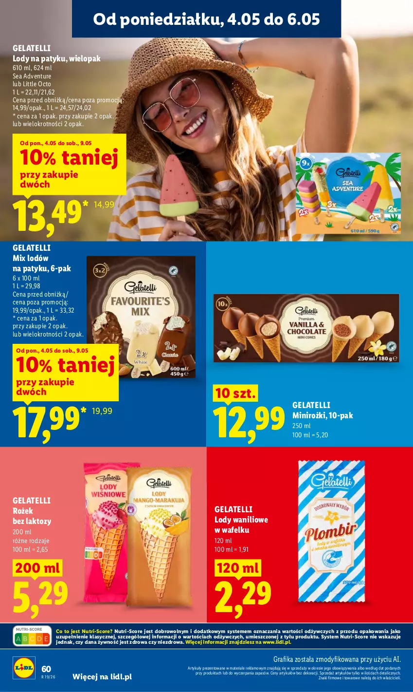 Gazetka promocyjna Lidl - Gazetka ważna od 04.05 do 06.05 - ważna 04.05 do 06.05.2026 - strona 64 - produkty: Gra, Grafika, Lody