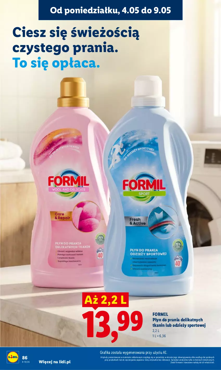Gazetka promocyjna Lidl - Gazetka ważna od 04.05 do 06.05 - ważna 04.05 do 06.05.2026 - strona 92 - produkty: Gra, Grafika, Płyn do prania, Por, Sport