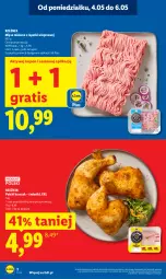 Gazetka promocyjna Lidl - Gazetka ważna od 04.05 do 06.05 - Gazetka - ważna od 06.05 do 06.05.2026 - strona 2 - produkty: Kurczak, Mięso mielone, Mięso mielone z łopatki wieprzowej, Gra, Mięso