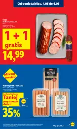 Gazetka promocyjna Lidl - Gazetka ważna od 04.05 do 06.05 - Gazetka - ważna od 06.05 do 06.05.2026 - strona 3 - produkty: Gra, Parówki, PIKOK, Kiełbasa