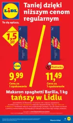 Gazetka promocyjna Lidl - Gazetka ważna od 04.05 do 06.05 - Gazetka - ważna od 06.05 do 06.05.2026 - strona 31 - produkty: Makaron, Por, Dron, Spaghetti, Barilla