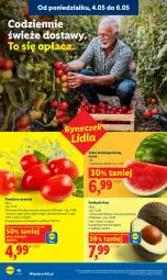 Gazetka promocyjna Lidl - Gazetka ważna od 04.05 do 06.05 - Gazetka - ważna od 06.05 do 06.05.2026 - strona 40 - produkty: Arbuz, Pomidory