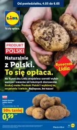Gazetka promocyjna Lidl - Gazetka ważna od 04.05 do 06.05 - Gazetka - ważna od 06.05 do 06.05.2026 - strona 41 - produkty: O nas, Ziemniaki