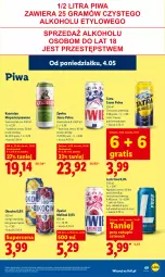Gazetka promocyjna Lidl - Gazetka ważna od 04.05 do 06.05 - Gazetka - ważna od 06.05 do 06.05.2026 - strona 75 - produkty: Piwa, Koc, Gra, Kasztelan, Granat, Tatra, Okocim, Mango