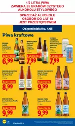 Gazetka promocyjna Lidl - Gazetka ważna od 04.05 do 06.05 - Gazetka - ważna od 06.05 do 06.05.2026 - strona 76 - produkty: Piwa, Gra, Gala