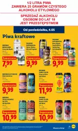 Gazetka promocyjna Lidl - Gazetka ważna od 04.05 do 06.05 - Gazetka - ważna od 06.05 do 06.05.2026 - strona 77 - produkty: Piwa, Tropical, Smoothie, Fa
