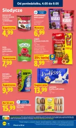 Gazetka promocyjna Lidl - Gazetka ważna od 04.05 do 06.05 - Gazetka - ważna od 06.05 do 06.05.2026 - strona 82 - produkty: Makaron, Nutella, Ser, Por, Stek, Kakao