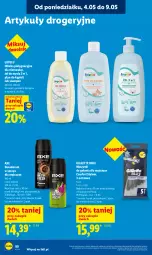 Gazetka promocyjna Lidl - Gazetka ważna od 04.05 do 06.05 - Gazetka - ważna od 06.05 do 06.05.2026 - strona 86 - produkty: Płyn do kąpieli, Dezodorant, Szampon, Gillette
