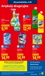 Gazetka promocyjna Lidl - Gazetka ważna od 04.05 do 06.05 - Gazetka - ważna od 06.05 do 06.05.2026 - strona 91 - produkty: Domestos, Frosch, Por, Gra, Spray do czyszczenia, Portal, Laur, Mola