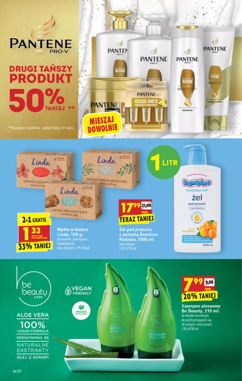 Gazetka promocyjna Biedronka - W tym tygodniu - ważna 04.05 do 08.05.2021 - strona 46 - produkty: Gra, Mydło, Pantene, Peeling, Sati, Szampon