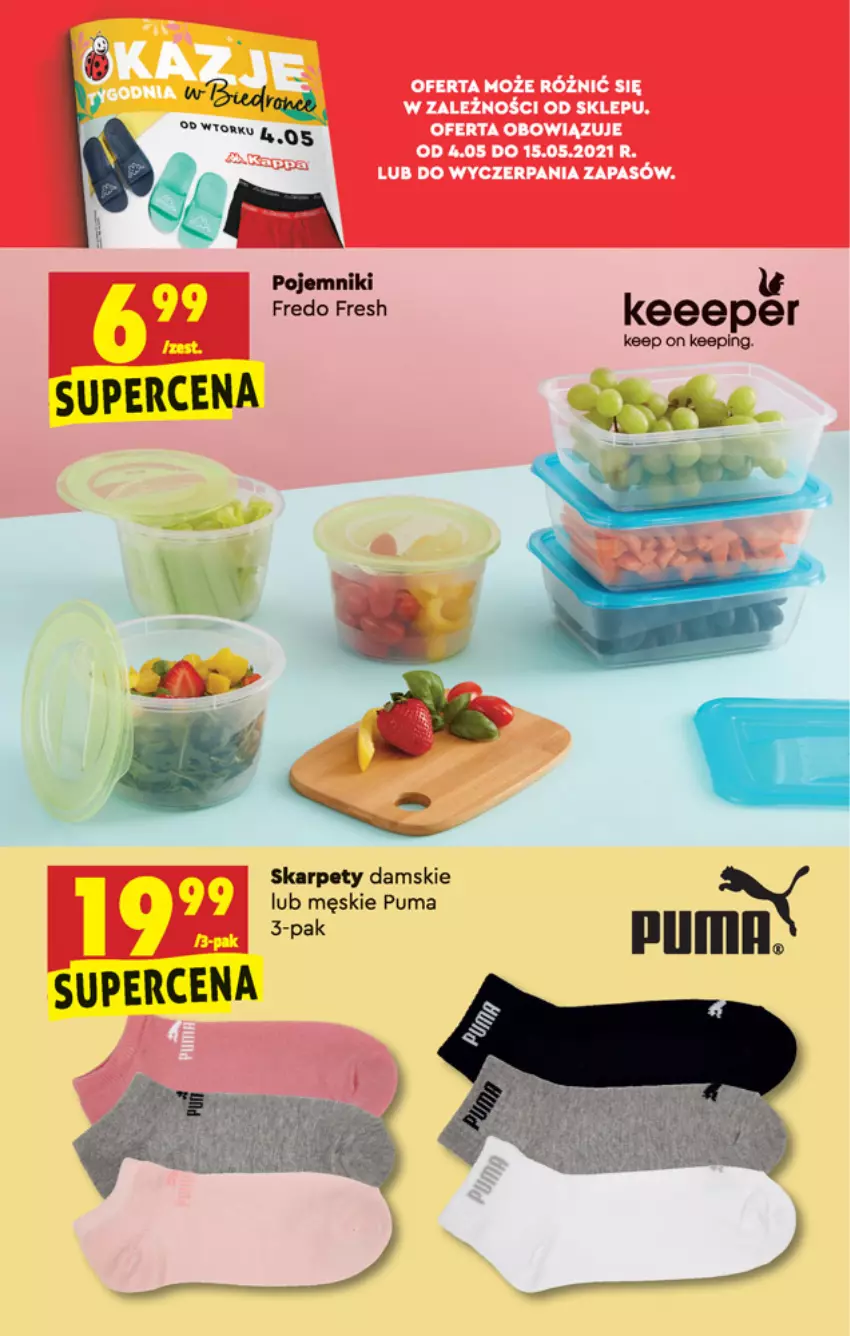 Gazetka promocyjna Biedronka - W tym tygodniu - ważna 04.05 do 08.05.2021 - strona 55 - produkty: Karp, Pojemnik, Puma