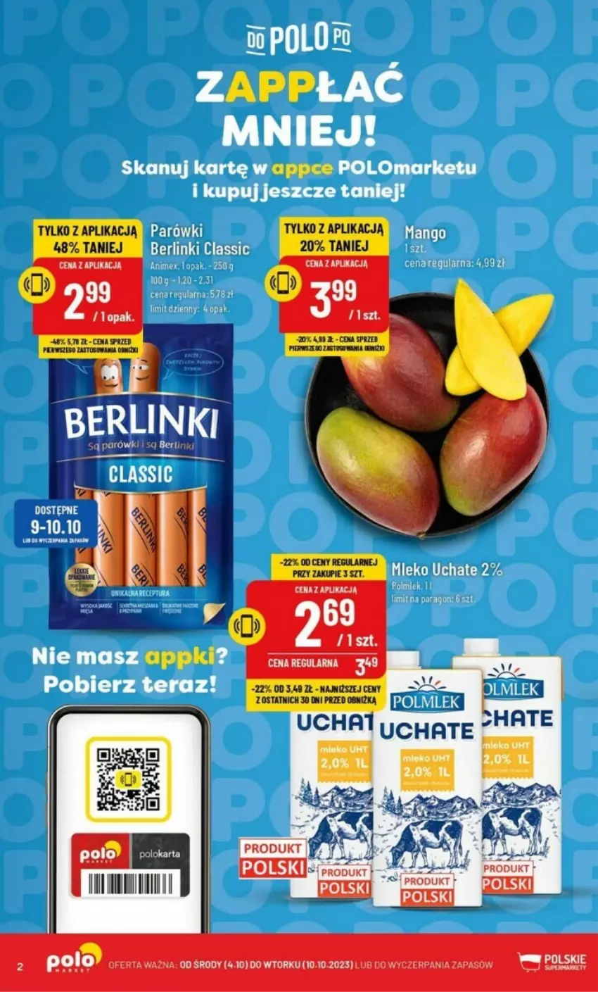 Gazetka promocyjna PoloMarket - ważna 04.10 do 10.10.2023 - strona 12 - produkty: Berlinki, LG