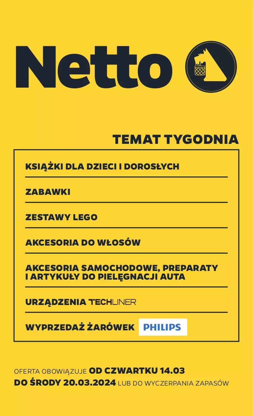 Gazetka promocyjna Netto - Akcesoria i dodatki - ważna 14.03 do 20.03.2024 - strona 1 - produkty: Dzieci, LEGO