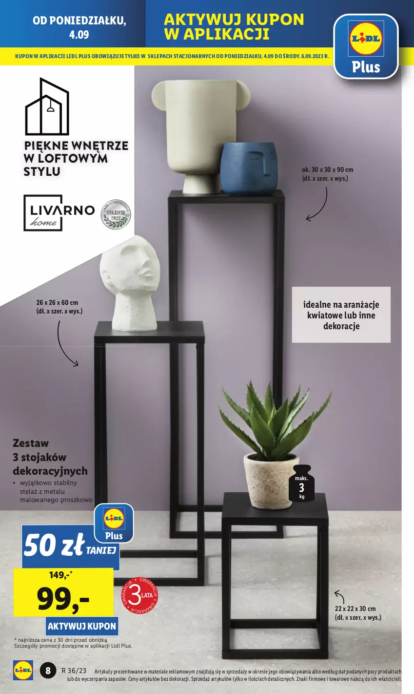 Gazetka promocyjna Lidl - GAZETKA - ważna 04.09 do 09.09.2023 - strona 12 - produkty: Stojak