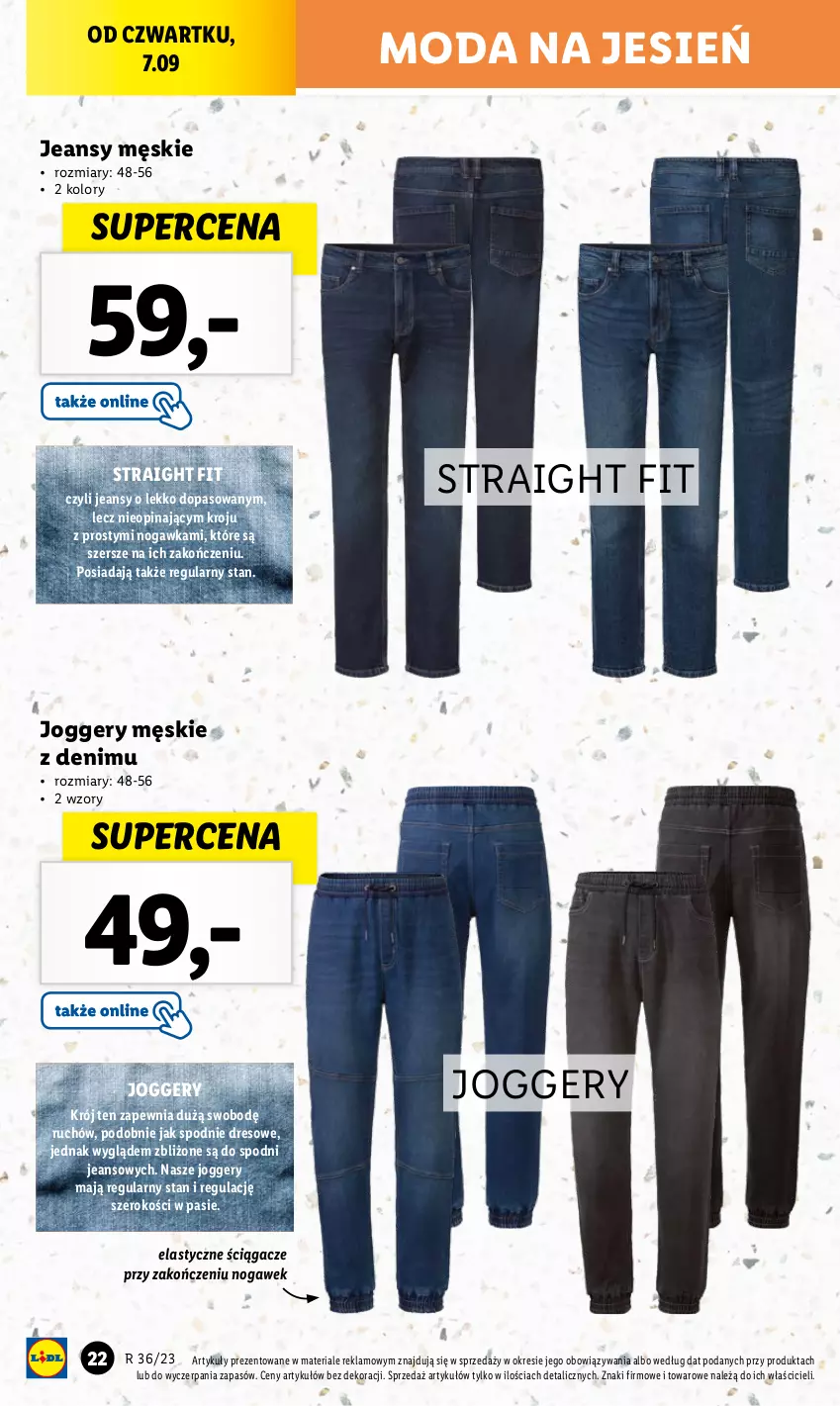 Gazetka promocyjna Lidl - GAZETKA - ważna 04.09 do 09.09.2023 - strona 26 - produkty: Dres, Moda, Spodnie, Spodnie dresowe