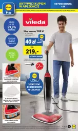 Gazetka promocyjna Lidl - GAZETKA - Gazetka - ważna od 09.09 do 09.09.2023 - strona 17 - produkty: Mop, Mop parowy, Dywan