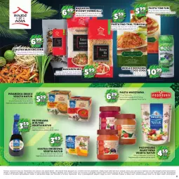 Gazetka promocyjna Stokrotka - Katalog Piłkarski - Gazetka - ważna od 26.06 do 26.06.2024 - strona 17 - produkty: Makaron, Warzywa, Ryż, Grzyby, House of Asia, Makaron ryżowy, Pasta warzywna, Grzyby mun, Piramidka smaku, Przyprawa w płynie, Podravka, Owoce, Woda, Vegeta, Vegeta Natur, Mięso, Kokos