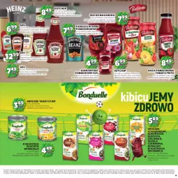 Gazetka promocyjna Stokrotka - Katalog Piłkarski - Gazetka - ważna od 26.06 do 26.06.2024 - strona 19 - produkty: Piec, Majonez, Buraczki, Ketchup, Koncentrat pomidorowy, Makaron, Warzywa, Sos, Ser, Bonduelle, Salsa, Fasola, Pieczarka, Burger, Owoce, Sos do makaronu, Pudliszki, Cieciorka, Orka, Heinz, Mięso, Groszek, Kukurydza, Fa