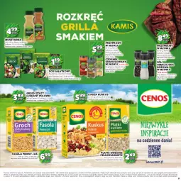 Gazetka promocyjna Stokrotka - Katalog Piłkarski - Gazetka - ważna od 26.06 do 26.06.2024 - strona 21 - produkty: Czosnek granulowany, Warzywa, Sos, Sól, Mus, Gra, Kuskus, Czosnek, Sól himalajska, Płatki owsiane, Sałat, Przyprawy, Fasola, Owoce, Cenos, Grill, Groch, Kamis, Kasza, Mięso, Musztarda, Fa