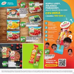 Gazetka promocyjna Stokrotka - Katalog Piłkarski - Gazetka - ważna od 26.06 do 26.06.2024 - strona 29 - produkty: Piec, Makaron, Warzywa, Ser, Salami, Borówka, Borówka amerykańska, Zupa, Truskawki, Jagody, Stek, Lody, Pizza, Maliny, Pieczarka, Krupnik, Owoce, Mango, Mięso, Hortex