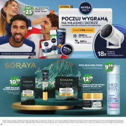 Gazetka promocyjna Stokrotka - Katalog Piłkarski - Gazetka - ważna od 26.06 do 26.06.2024 - strona 46 - produkty: Woda micelarna, Warzywa, Krem pod oczy, Owoce, Woda, Mięso, Nivea