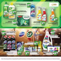 Gazetka promocyjna Stokrotka - Katalog Piłkarski - Gazetka - ważna od 26.06 do 26.06.2024 - strona 53 - produkty: Ludwik, Domestos, Warzywa, Gra, Cif, Coccolino, Tablet, Płyn nabłyszczający, Płyn do mycia paneli, Mleczko, Kostka do wc, Owoce, Płyn do mycia, Kapsułki do prania, Lazur, Mięso