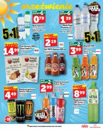 Gazetka promocyjna Topaz - Gazetka - Gazetka - ważna od 11.06 do 11.06.2025 - strona 23 - produkty: Dawtona, Top, Sok, Napój energetyczny, Coca-Cola, Aloe vera, Napój izotoniczny, Oshee, Woda, Napój, Fa