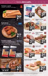 Gazetka promocyjna Stokrotka - Supermarket - Gazetka - ważna od 22.03 do 22.03.2023 - strona 4 - produkty: Piec, Kurczak, Polędwica, Kiełbasa wiejska, Krakus, Warzywa, Sos, Sok, Kęski piwne, Sokołów, Parówki, Parówki z szynki, Salceson, Pieprz, Morliny, Kiełbasa głogowska, Basia, Owoce, Kiełbasa, Olewnik, Bianka, Mięso