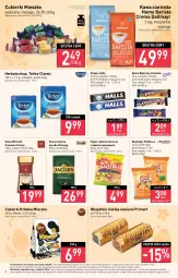 Gazetka promocyjna Stokrotka - Supermarket - Gazetka - ważna od 22.03 do 22.03.2023 - strona 8 - produkty: Ciastka, Warzywa, Sok, Cukier, Kawa ziarnista, Dallmayr, Kawa mielona, Kawa, Jacobs Krönung, Wawel, Tetley, Prima, Baton, Owoce, Ciastka owsiane, Cukierki, Jacobs, Herbata, Halls, Mięso, Biszkopty