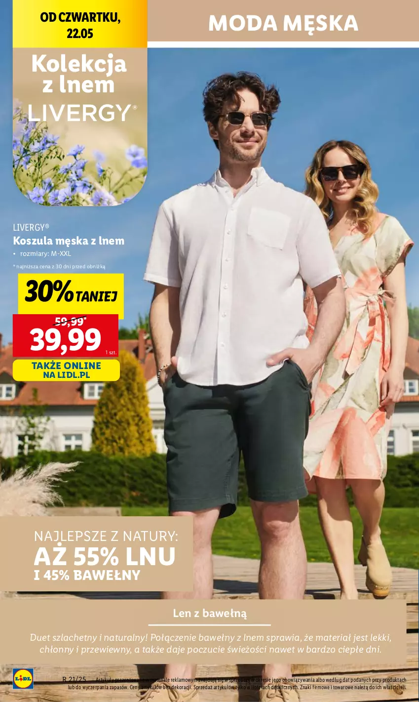 Gazetka promocyjna Lidl - GAZETKA - ważna 22.05 do 24.05.2025 - strona 26 - produkty: Kosz, Koszula, Moda